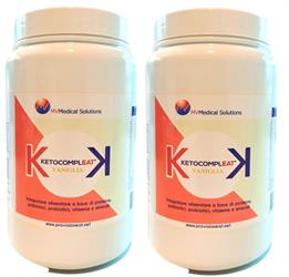 KETOCOMPLEAT® polvere solubile 2 Conf. da 500gr gusto VANIGLIA